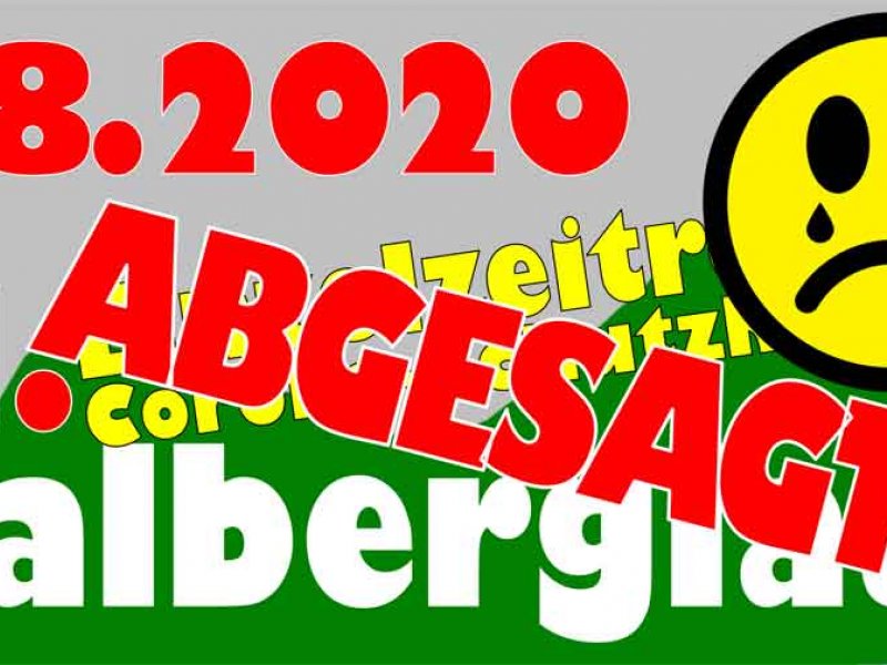 Malberglauf 2020 abgesagt Malberglauf 2020 abgesagt