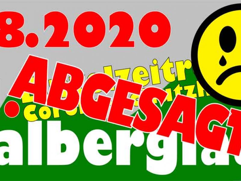 Malberglauf 2020 abgesagt